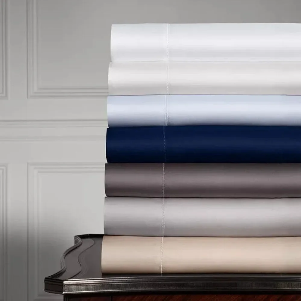 Ralph Lauren RL Organic Sateen Flat Sheet Full Graphite